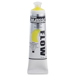 Matisse Flow Acrylic Paint - Cadmium Yellow Light, 75 ml