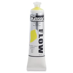 Matisse Flow Acrylic Paint - Yellow Light Hansa, 75 ml