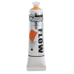 Matisse Flow Acrylic Paint - Cadmium Orange, 75 ml