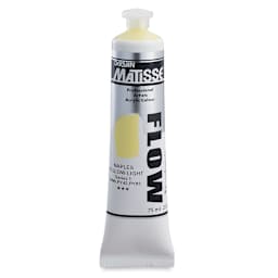 Matisse Flow Acrylic Paint - Naples Yellow Light, 75 ml