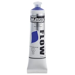 Matisse Flow Acrylic Paint - Ultramarine Blue, 75 ml