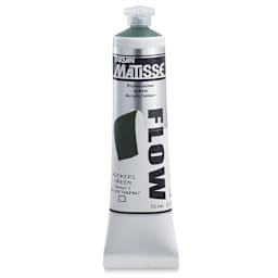 Matisse Flow Acrylic Paint - Hooker's Green, 75 ml