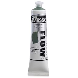 Matisse Flow Acrylic Paint - Green Grey (Antique), 75 ml
