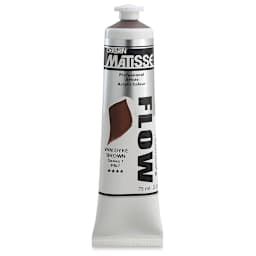 Matisse Flow Acrylic Paint - Van Dyke Brown, 75 ml