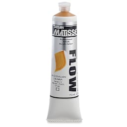 Matisse Flow Acrylic Paint - Australian Sienna, 75 ml