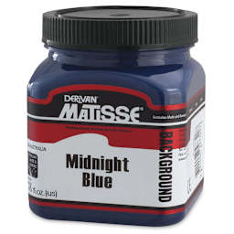 Matisse Background Colors Acrylic Paint - Midnight Blue, 250 ml
