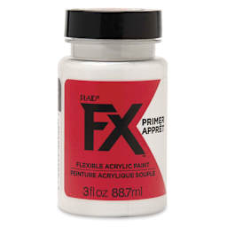 Plaid FX Clear Paint Primer - Front of 3 oz Bottle