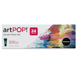 artPOP! Heavy Body Acrylic Set - Set of 24, 22 ml Tubes