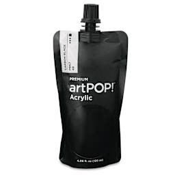 artPOP! Heavy Body Acrylic Paint - Carbon Black, 120 ml Pouch