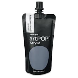 artPOP! Heavy Body Acrylic Paint - Cool Gray, 120 ml Pouch