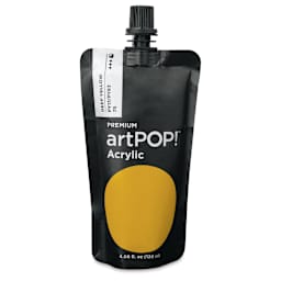 artPOP! Heavy Body Acrylic Paint - Deep Yellow, 120 ml Pouch