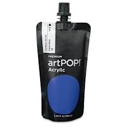 artPOP! Heavy Body Acrylic Paint - Cobalt Blue, 120 ml Pouch