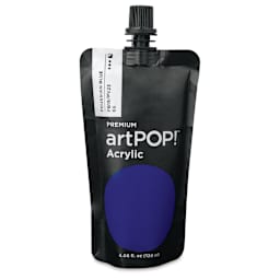 artPOP! Heavy Body Acrylic Paint - Prussian Blue, 120 ml Pouch