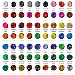 artPOP! Heavy Body Acrylic Paints (Swatches of available colors)