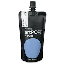 artPOP! Heavy Body Acrylic Paint - Blue Grey, 120 ml Pouch
