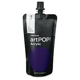 artPOP! Heavy Body Acrylic Paints - Violet, 120 ml Pouch