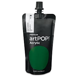 artPOP! Heavy Body Acrylic Paint - Sap Green, 120 ml Pouch