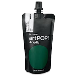 artPOP! Heavy Body Acrylic Paint - Chromium Oxide Green, 120 ml Pouch