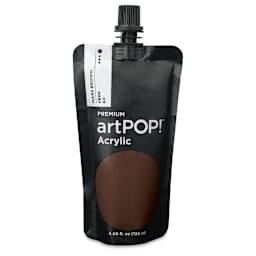 artPOP! Heavy Body Acrylic Paint - Mars Brown, 120 ml Pouch