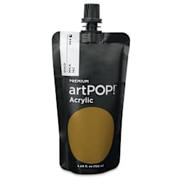 artPOP! Heavy Body Acrylic Paint - Gold, 120 ml Pouch