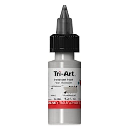 Tri-Art Low-Viscosity Artist Acrylic - Iridescent Pearl, 34 ml Tube