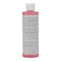 DecoArt Fluid Art Ready-To-Pour Acrylic - Fuschia, 8 oz Bottle (Back)