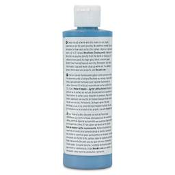 DecoArt Fluid Art Ready-To-Pour Acrylic - Deep Periwinkle, 8 oz Bottle (Back)
