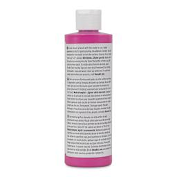 DecoArt Fluid Art Ready-To-Pour Acrylic - Neon Purple, 8 oz Bottle (Back)