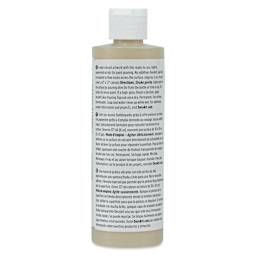 DecoArt Fluid Art Ready-To-Pour Acrylic - Beige, 8 oz bottle (Back)