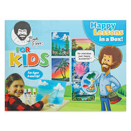 Bob Ross Kids Lessons in a Box (front of box)