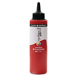 Daler-Rowney System3 Fluid Acrylic - Cadmium Red Hue, 250 ml