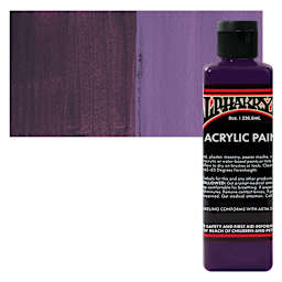 Alpha6 Alphakrylic Acrylic Paint - Concord, 8 oz bottle and swatch