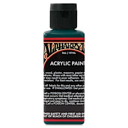 Alpha6 Alphakrylic Acrylic Paint - Dark Green, 5 oz