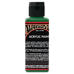 Alpha6 Alphakrylic Acrylic Paint - Alpha Green, 5 oz
