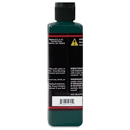 Alpha6 Alphakrylic Acrylic Paint - Dark Olive, 8 oz (back)