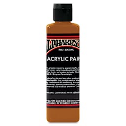 Alpha6 Alphakrylic Acrylic Paint - Caramel, 8 oz