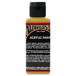 Alpha6 Alphakrylic Acrylic Paint - Metallic Gold, 5 oz