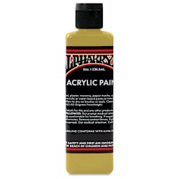 Alpha6 Alphakrylic Acrylic Paint - Metallic Gold, 8 oz