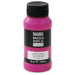 Liquitex Basics Acrylic Fluid Paint - Quinacridone Magenta, 118 ml