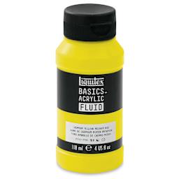Liquitex Basics Acrylic Fluid Paint - Cadmium Yellow Medium Hue, 118 ml