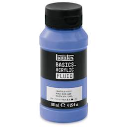 Liquitex Basics Acrylic Fluid Paint - Light Blue Violet, 118 ml