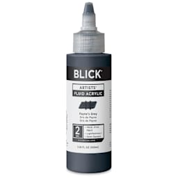 Blick Artists’ Fluid Acrylic - Payne's Grey, 100 ml