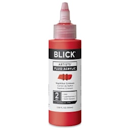 Blick Artists’ Fluid Acrylic - Naphthol Crimson, 100 ml