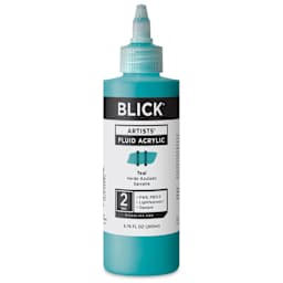 Blick Artists’ Fluid Acrylic - Teal, 200 ml