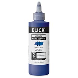 Blick Artists’ Fluid Acrylic - Phthalo Blue, 200 ml