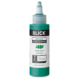 Blick Artists’ Fluid Acrylic - Phthalo Green, 100 ml