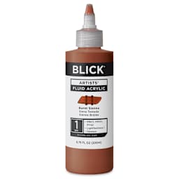 Blick Artists’ Fluid Acrylic - Burnt Sienna, 200 ml