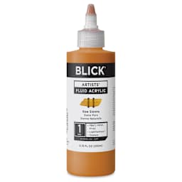 Blick Artists’ Fluid Acrylic - Raw Sienna, 200 ml