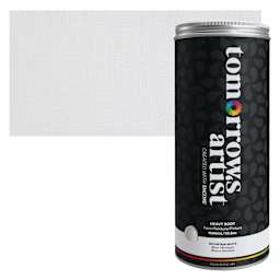 Tomorrow's Artist Eco-Friendly Heavy Body Acrylic Paint - Mountain White, 1 L jar and swatch