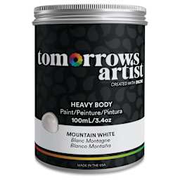 Tomorrow's Artist Eco-Friendly Heavy Body Acrylic Paint - Mountain White